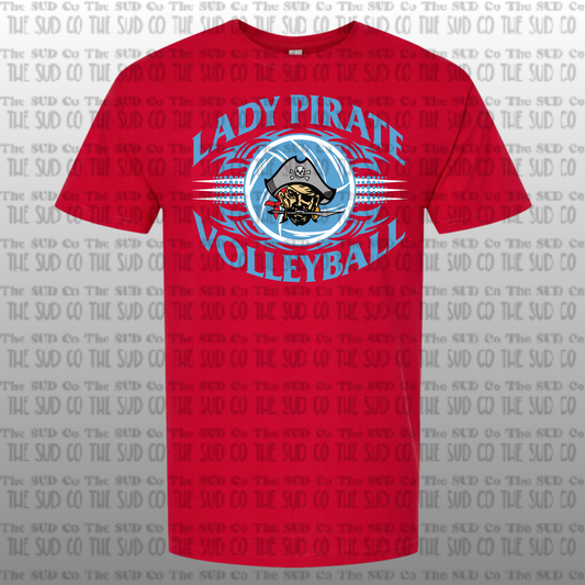 OHS Volleyball Basic T-shirt - Red
