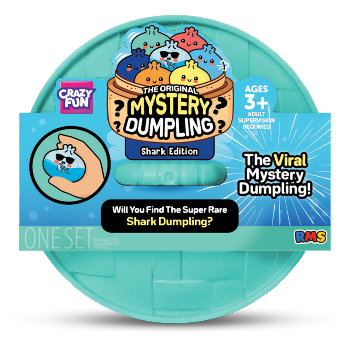 RMS Crazy Fun Mystery Dumpling – Shark Edition