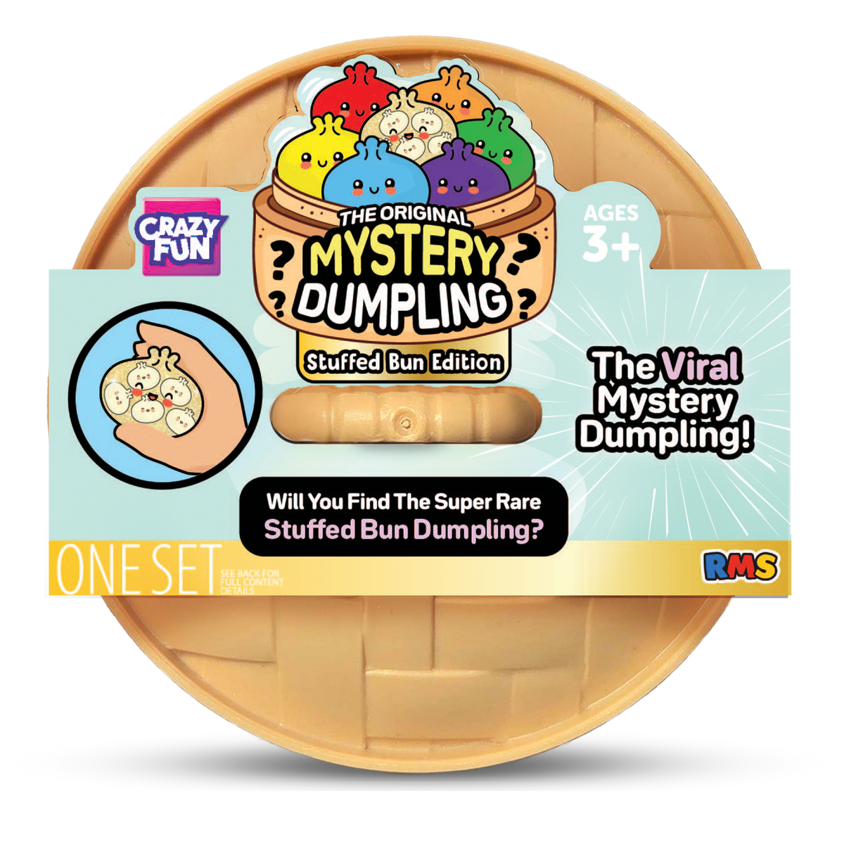 RMS Crazy Fun Mystery Dumpling – Stuffed Bun Edition