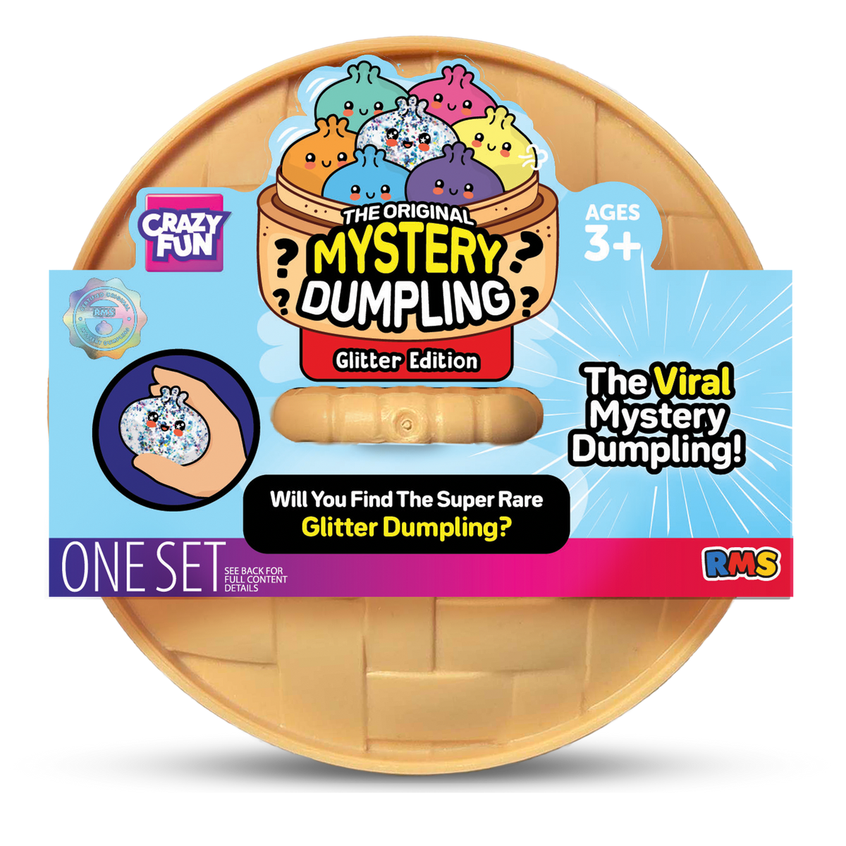 RMS Crazy Fun Mystery Dumpling – Glitter Edition