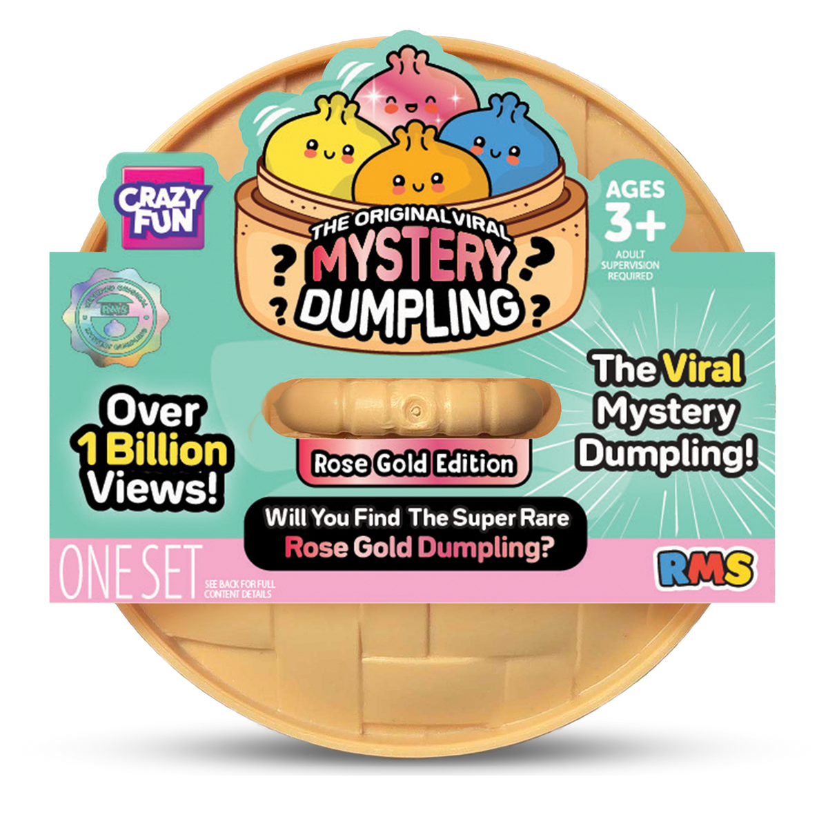 RMS Crazy Fun Mini Mystery Dumpling – Rose Gold Edition