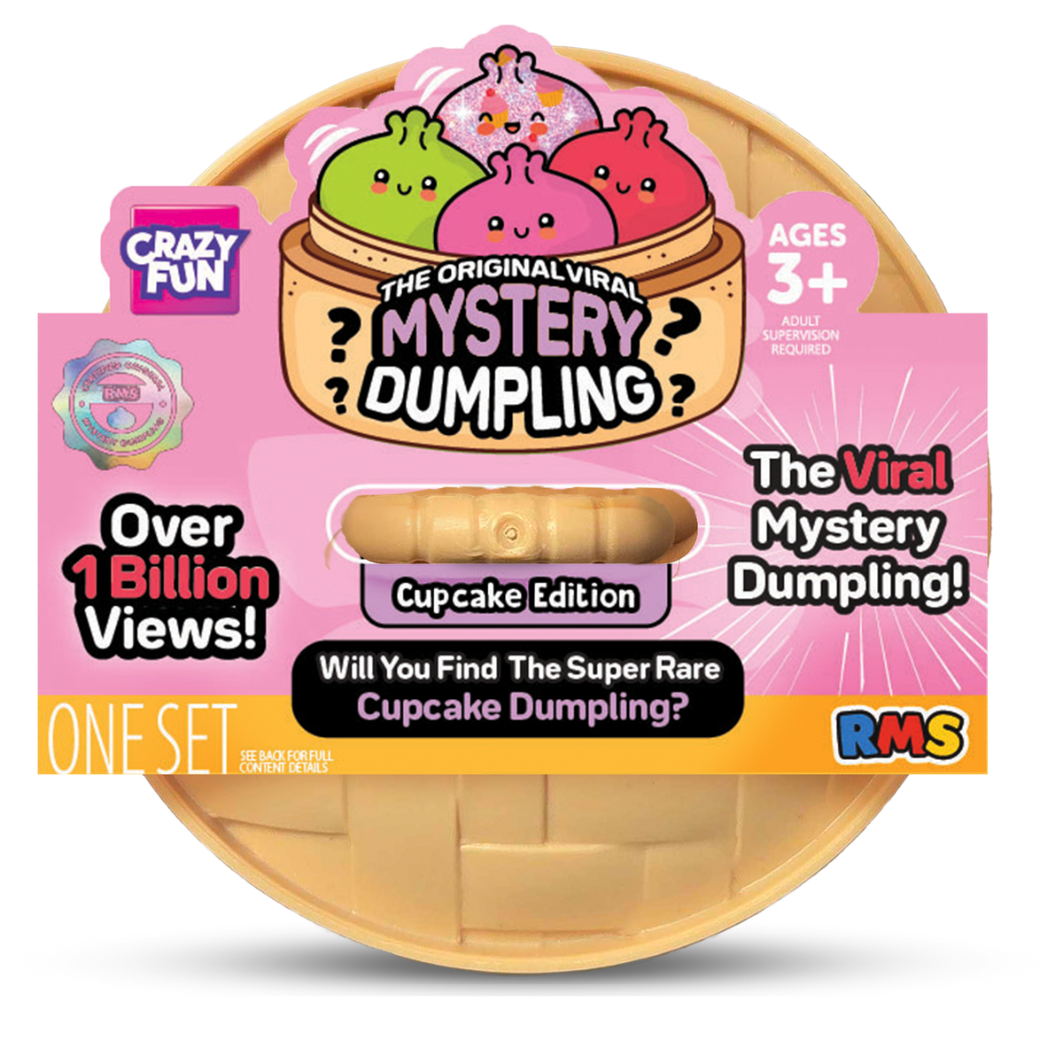 RMS Crazy Fun Mini Mystery Dumpling – Cupcake Edition