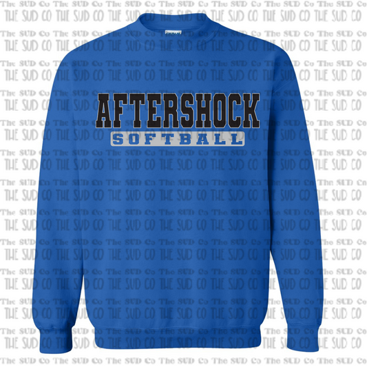 Aftershock Crewneck Sweatshirt Royal