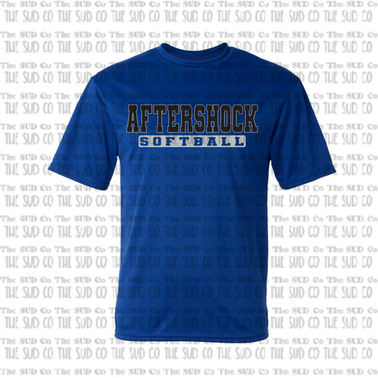 Aftershock Dri-fit T-shirt Blue