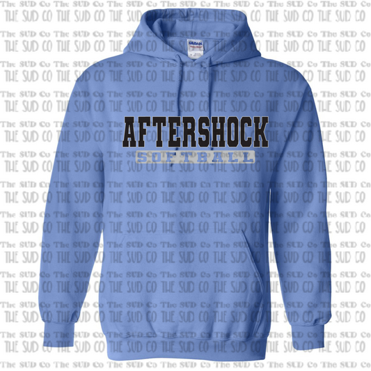 Aftershock Hooded Sweatshirt Light Blue