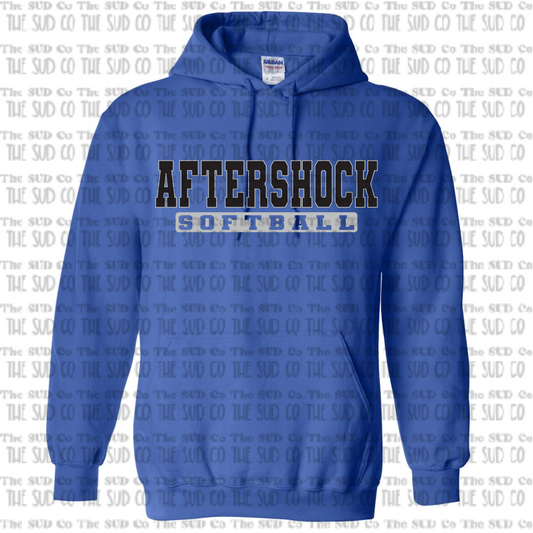 Aftershock Hooded Sweatshirt Royal