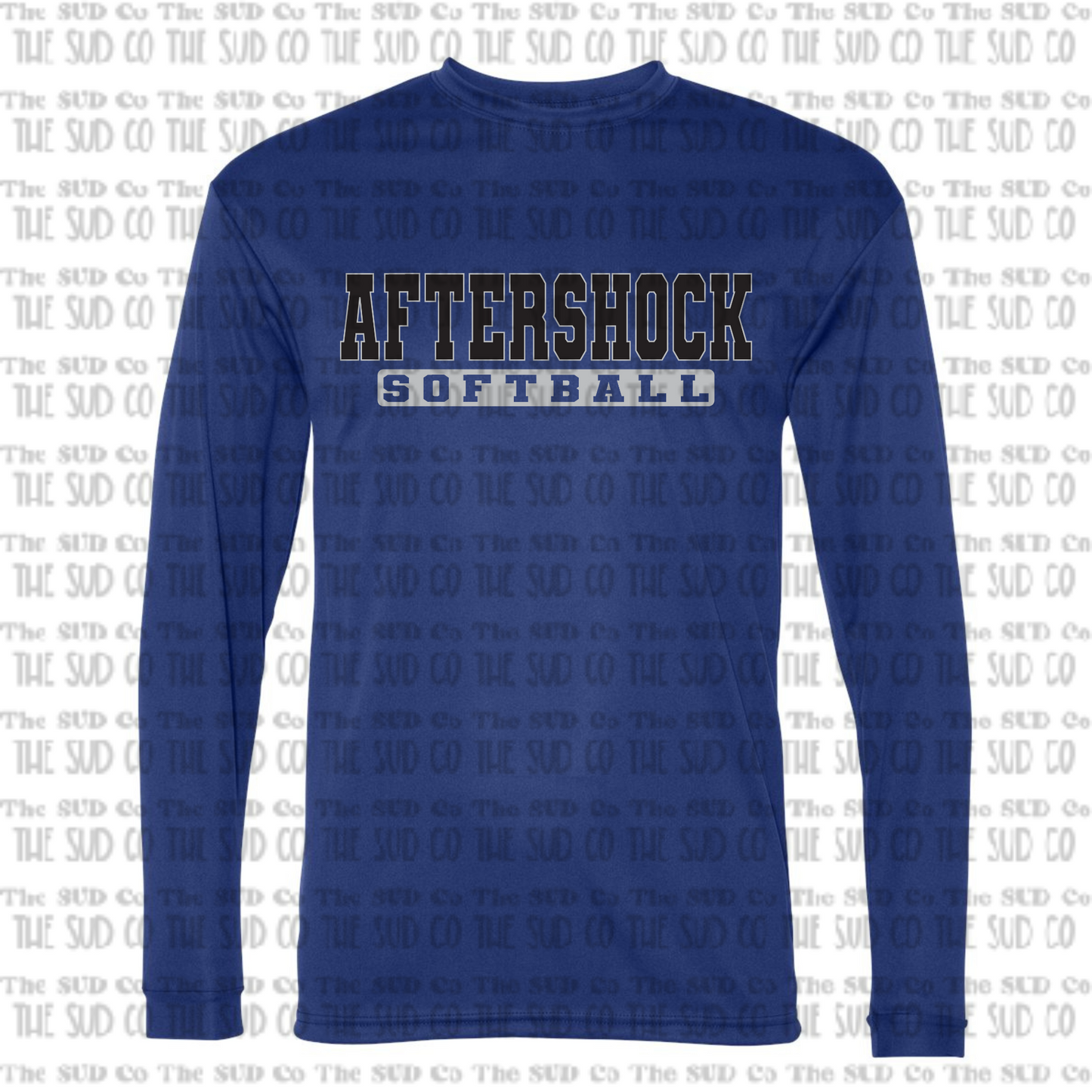 Aftershock Long Sleeve Dri-Fit Blue