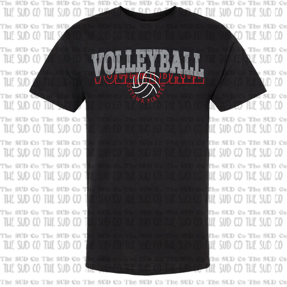 OHS Volleyball Basic T-shirt - Black