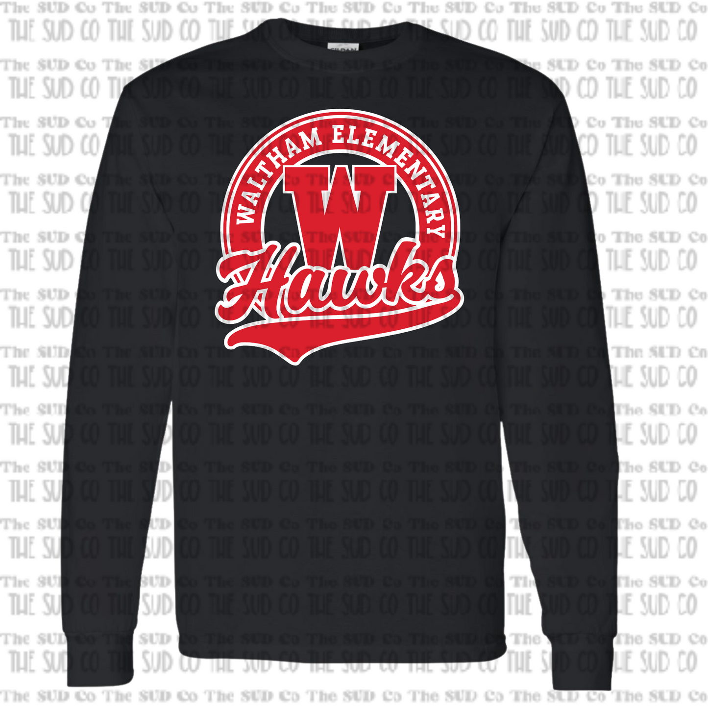 Adult Waltham Hawks Circle Emblem