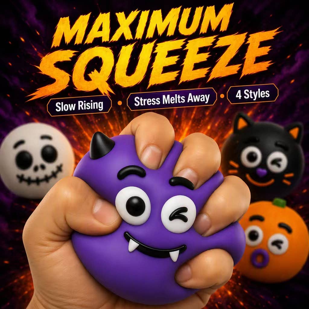GS Wholesale (Formerly Known as Gypsy Soul) - Funny Faces Squishy (Halloween Edition) — 4 Spooky Styles