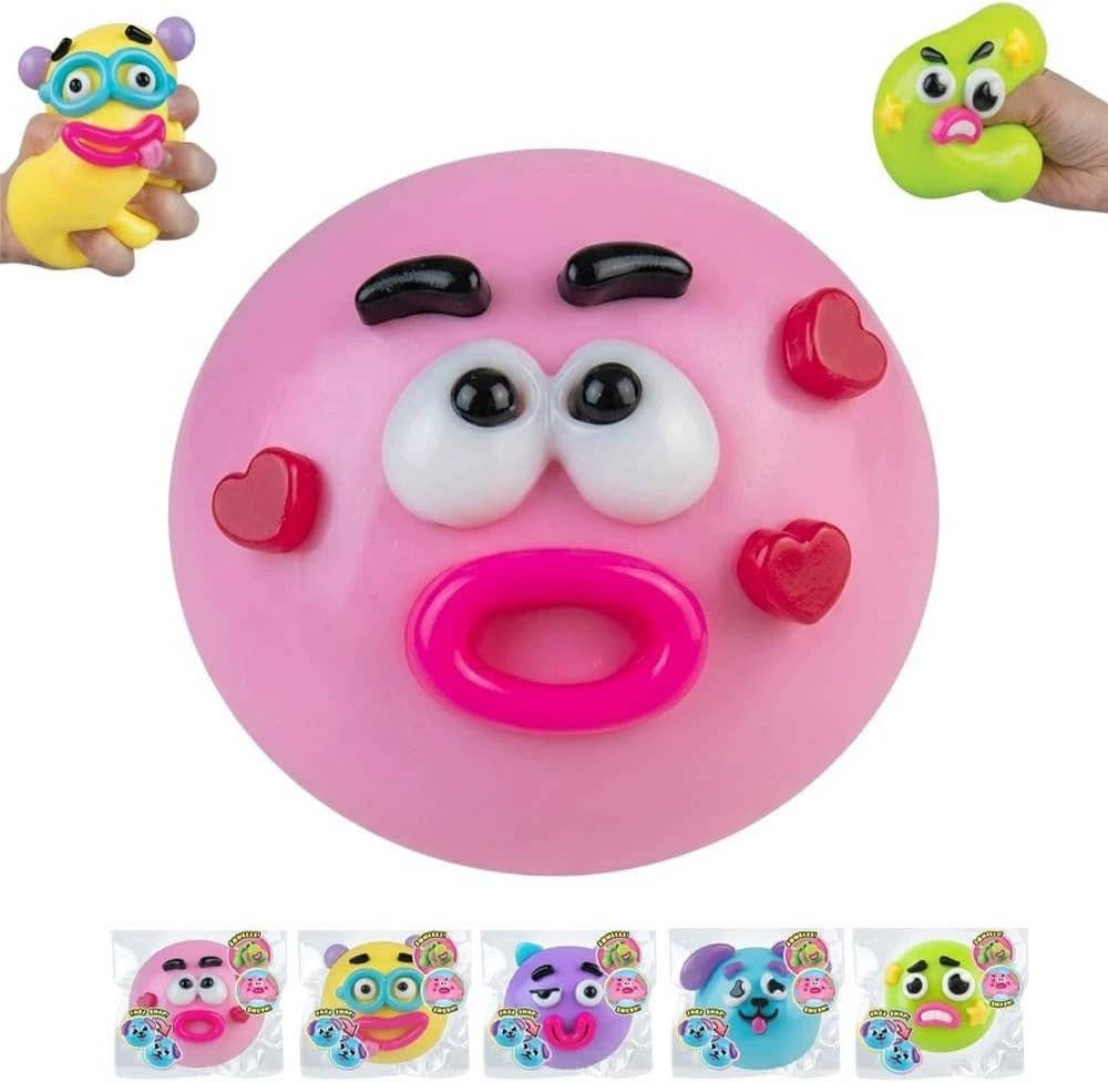 GS Wholesale (Formerly Known as Gypsy Soul) - Squishy Faces – Funny Emoji-Style Stress Ball Squishies