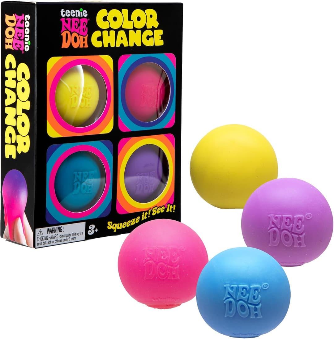NeeDoh Teenie Color Change 4-Pack