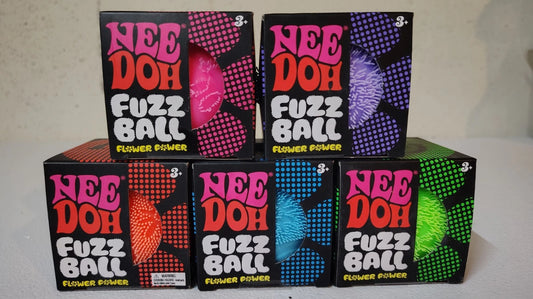 NeeDoh Fuzz Ball Flower Power Stress Ball (1 Color)