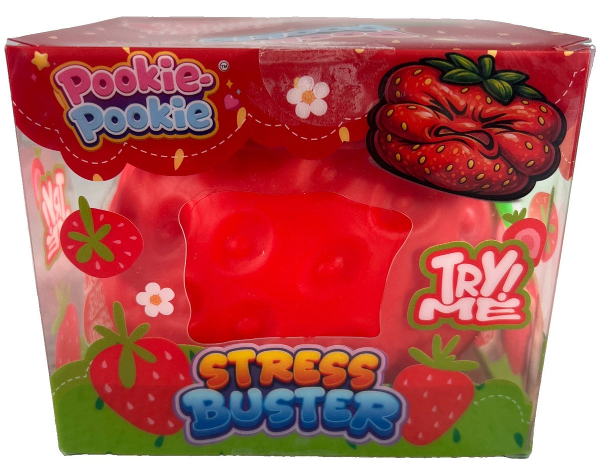 Pookie-Pookie Jumbo Squishy Strawberry Stress Buster