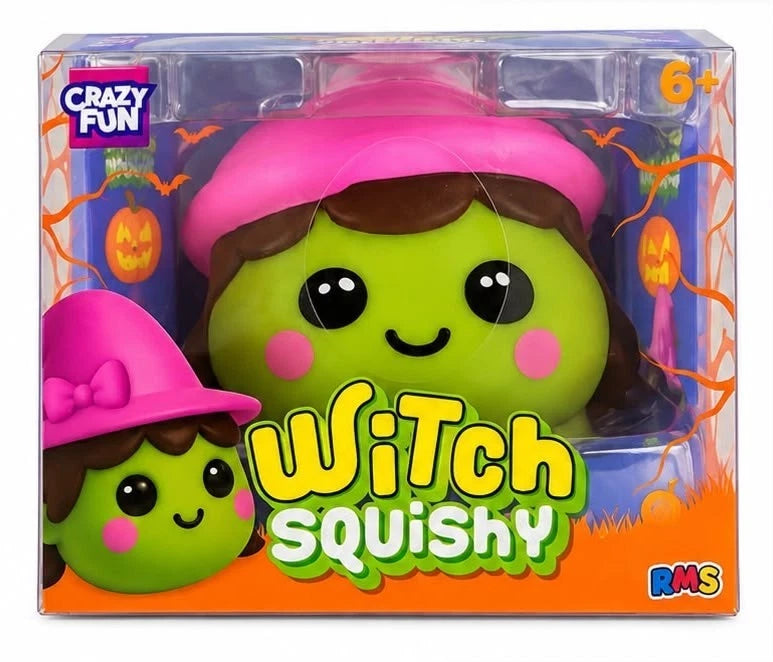 RMS Crazy Fun Witch Halloween Squishy