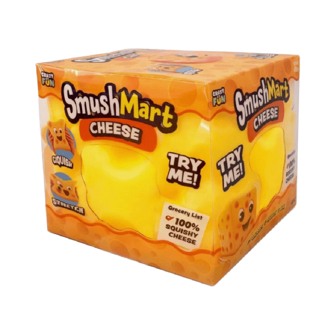 RMS Crazy Fun SmushMart Giant Cheese Block Squishy